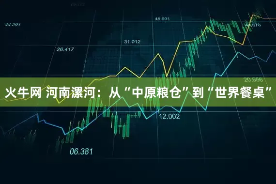 火牛网 河南漯河：从“中原粮仓”到“世界餐桌”