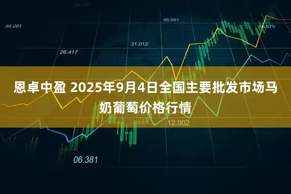 恩卓中盈 2025年9月4日全国主要批发市场马奶葡萄价格行情