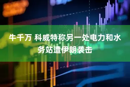 牛千万 科威特称另一处电力和水务站遭伊朗袭击